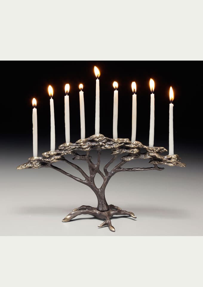 Tree of Life Menorah by Scott Nelles